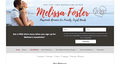 Desktop Screenshot of melissafoster.com